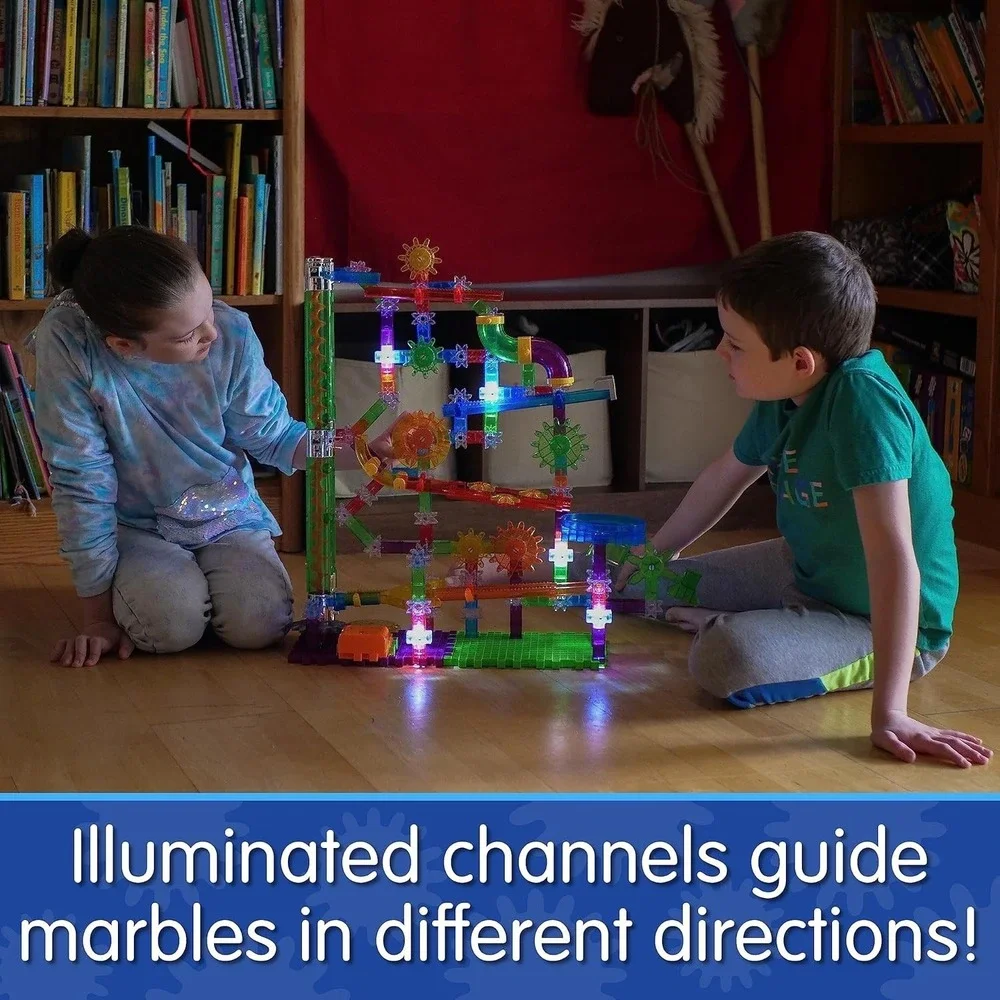 The Learning Journey: Techno Gears Marble Mania - Extreme Glo 200+‎ pcs - Glow